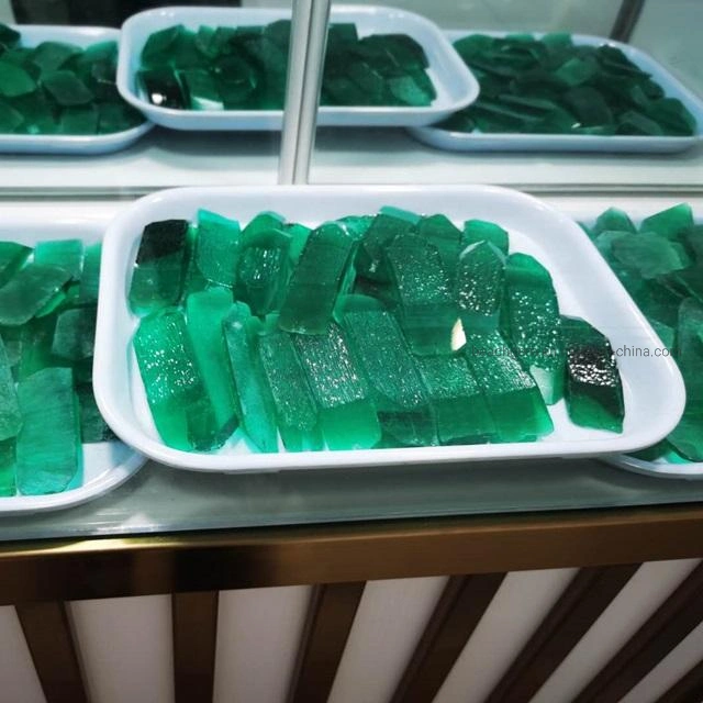 Columbia Lab Created Emerald Gemstone for Jewelry Making