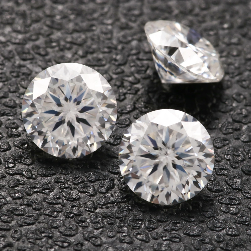 Flower Cut Moissanite Special Cutting Round Cut Moissanite Provence Gems High Quality Moissanite Diamond Stone Loose Gemstone