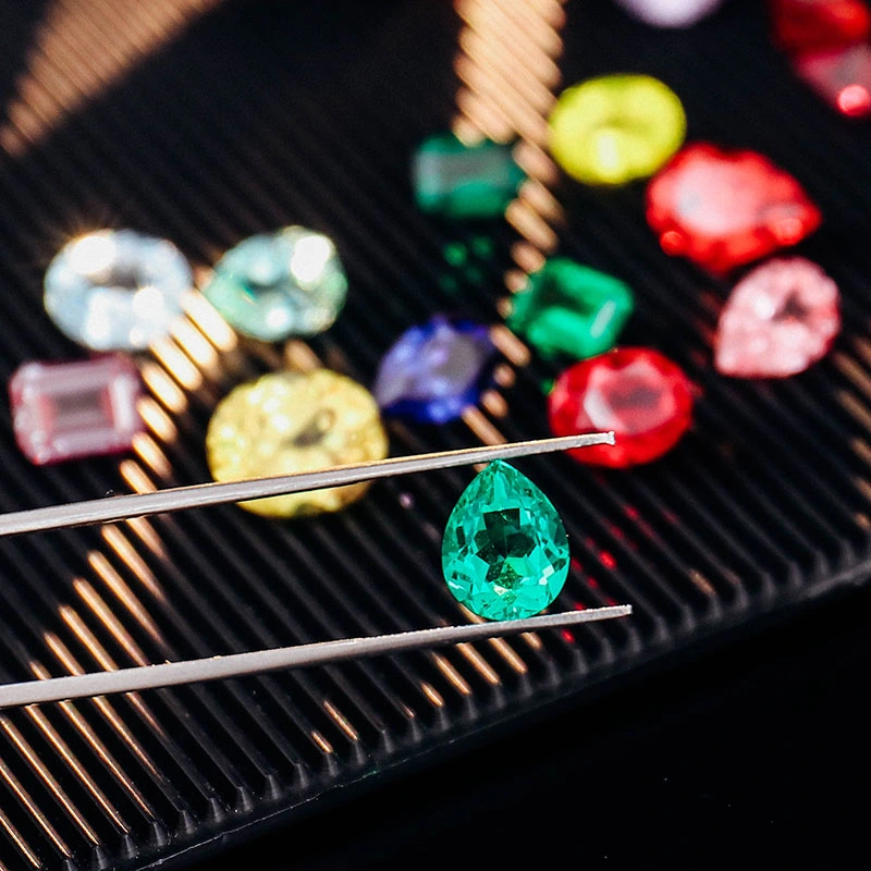 Provence Gem Certified Lab Grown Diamond Multi-Color Lab Sapphire Ruby Emerald Gemstone Factory Wholesale