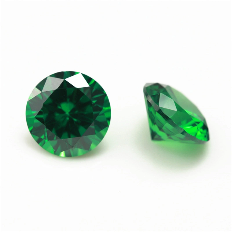 Emerald Green Cubic Zirconia for Fashion Jewelry Setting