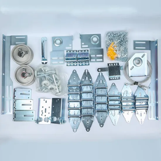 Peças Garagedoor Enrole Aço 16*7 Porta Magnética de Garagem Kit de Ferragens Acessórios de Porta Seccional para Suporte de Porta Seccional